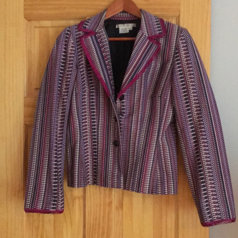 Printed blazer